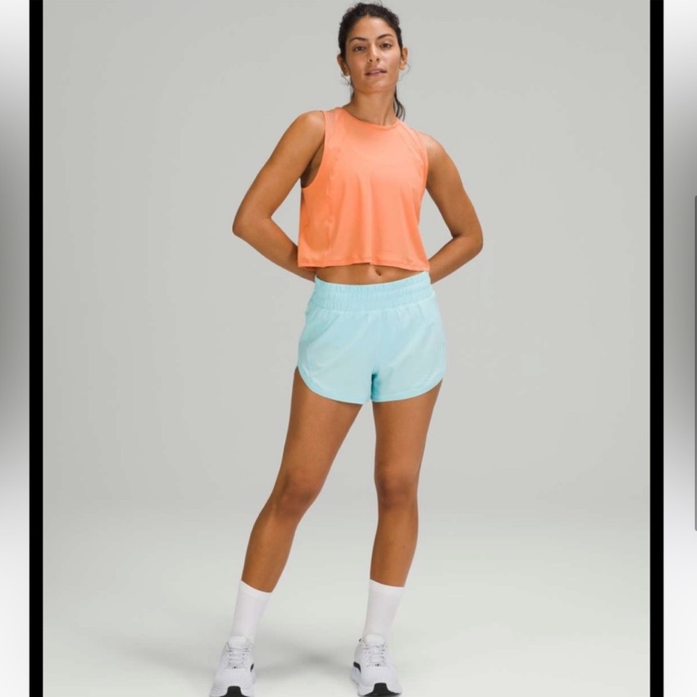 Lululemon size 4 Track That High Rise Shorts (3”)